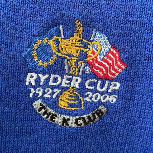 Glenmuir 1891 Men’s V-Neck sweater-The K Club-Ireland-Ryder Cup emblem-XL GOLF - Picture 2 of 3